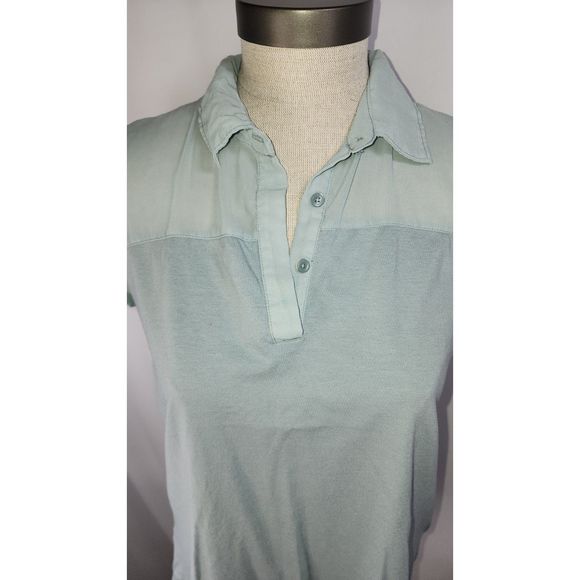 Banana Republic light green short sleeve collared shirt size small - Picture 6 of 6